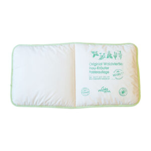 Heu-Kräuter-Polsterauflage "Hellgrün"- beliebt bei den Männern - SALE